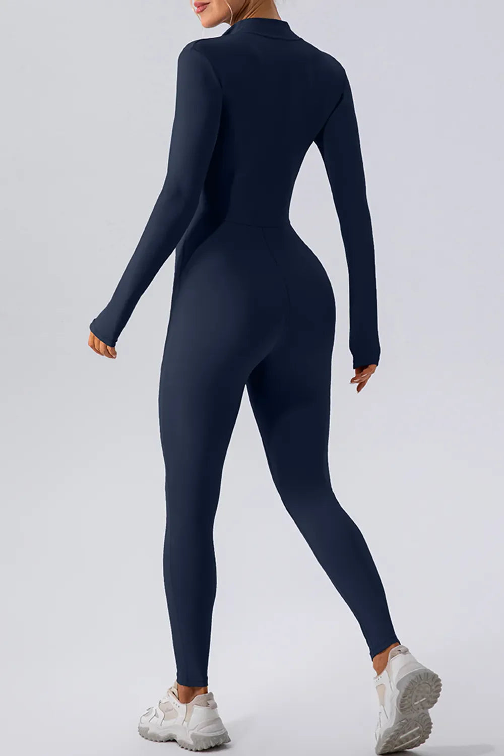 Half Zip Mock Neck