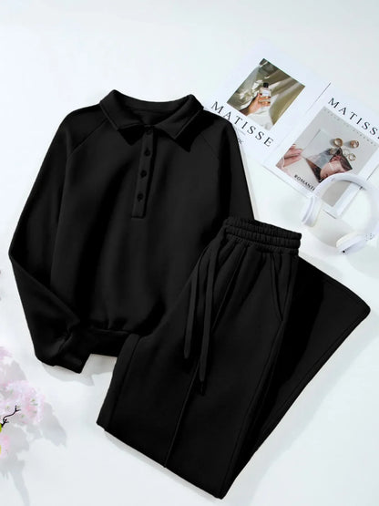 Collared Sweatshirt