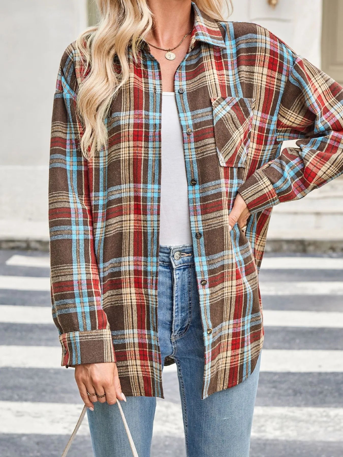 Plaid Button Up