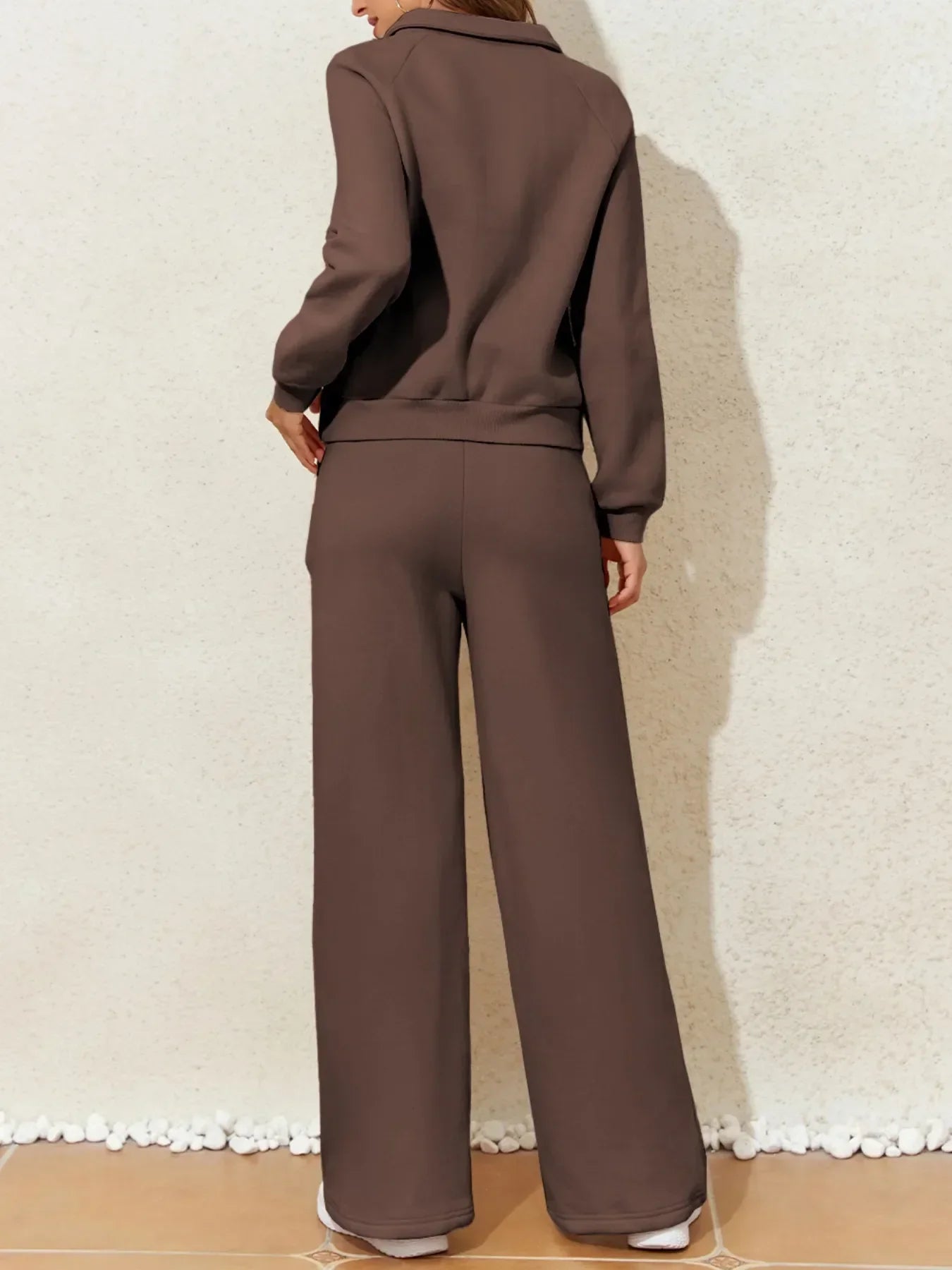Collared Sweatshirt