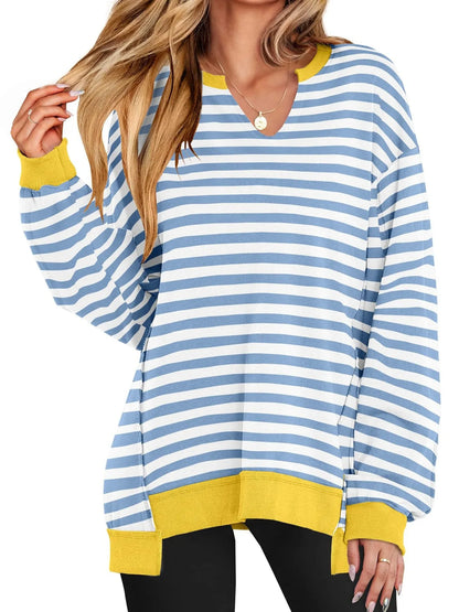 Notched Long Sleeve