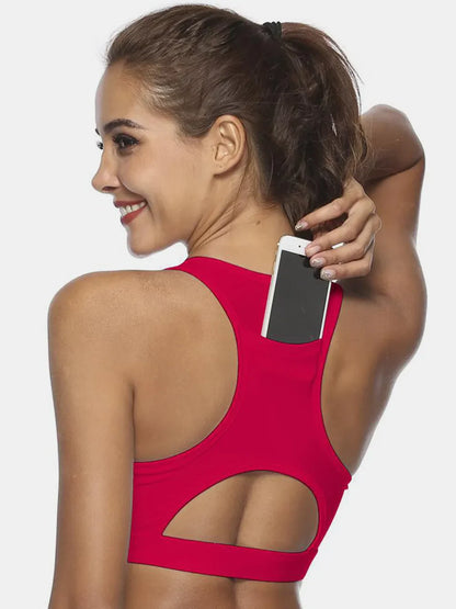 Cutout Scoop Neck Active Tank - Stylish & Comfortable Workout Top
