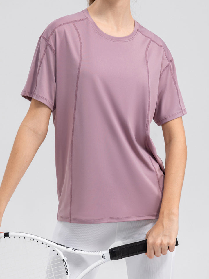 Round Neck Short Sleeve