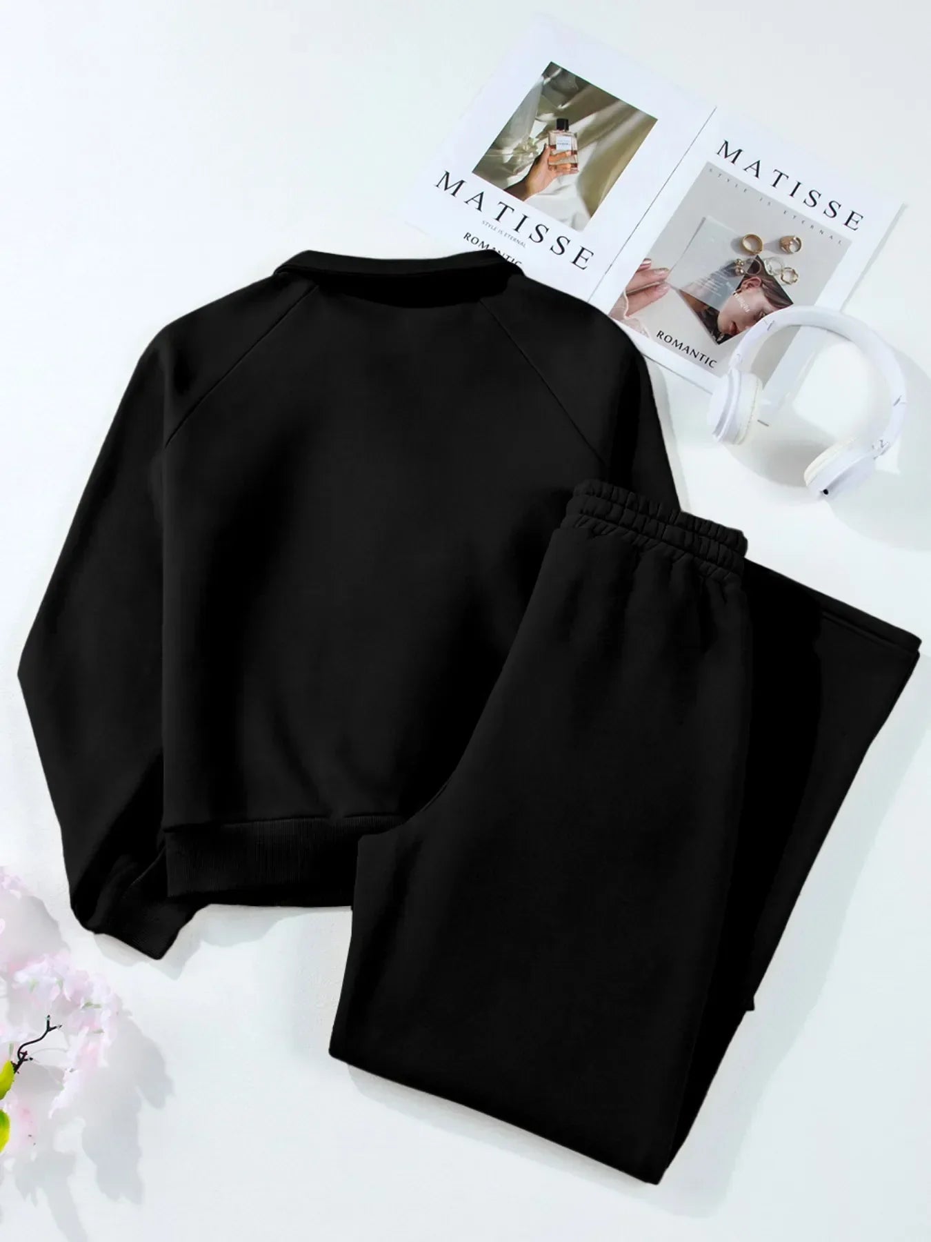 Collared Sweatshirt