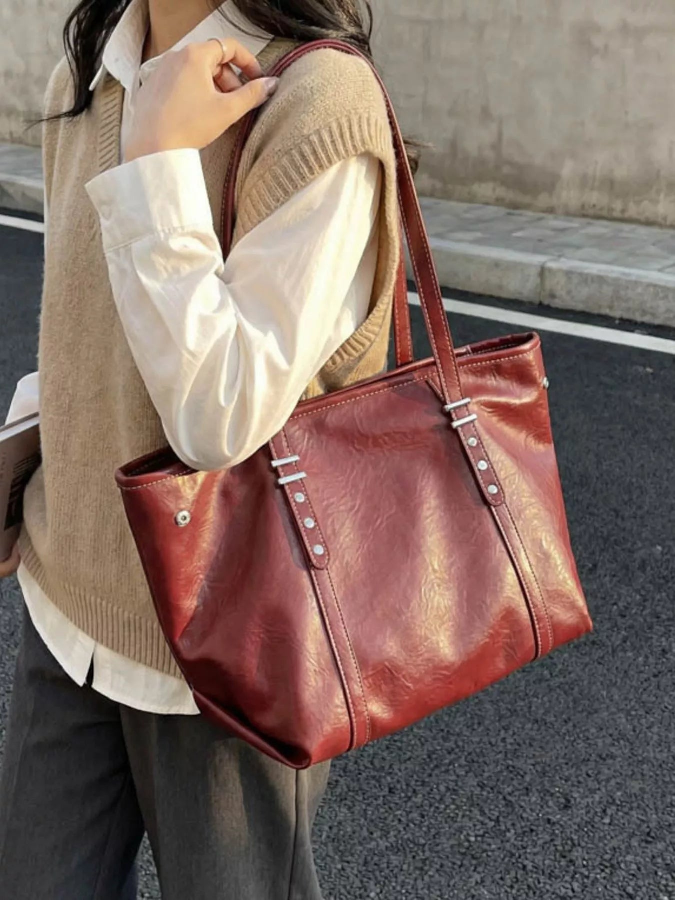 Vintage Style Tote Bag