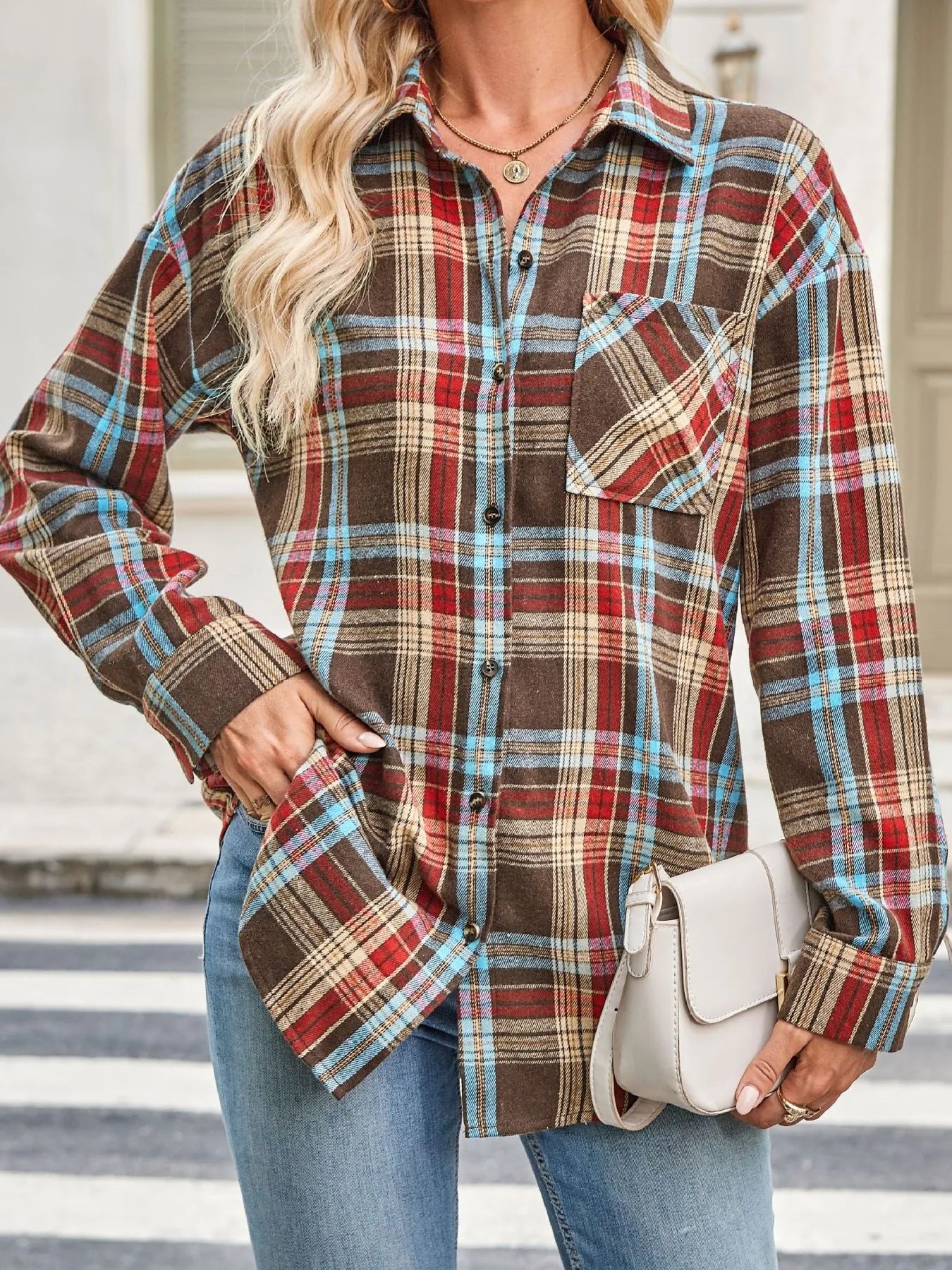 Plaid Button Up