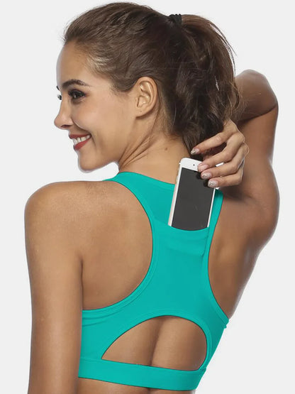 Cutout Scoop Neck Active Tank - Stylish & Comfortable Workout Top