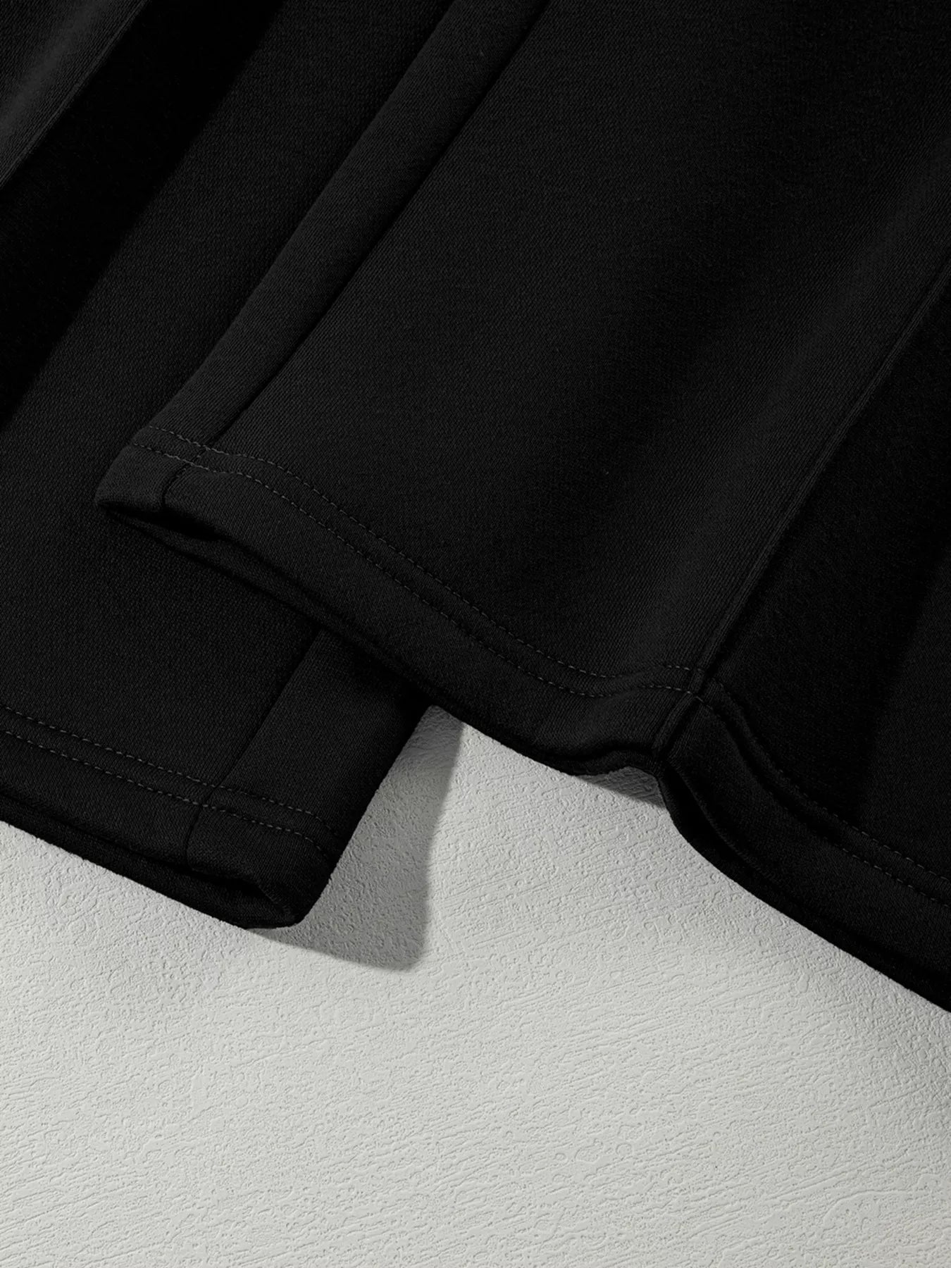 Drop Shoulder Zip Up Jacket
