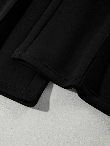 Drop Shoulder Zip Up Jacket