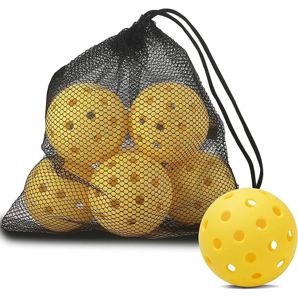 Pickleball Ball Set 74mm 40 Holes Outdoor