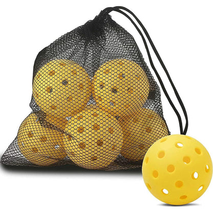 Pickleball Ball Set 74mm 40 Holes Outdoor