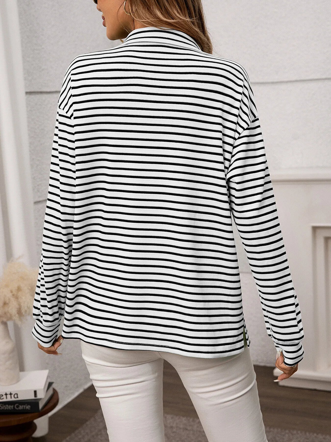 Striped Button Up