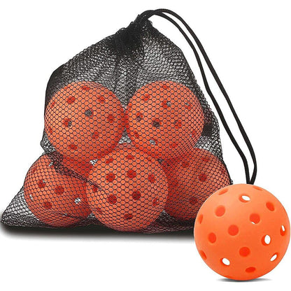 Pickleball Ball Set 74mm 40 Holes Outdoor