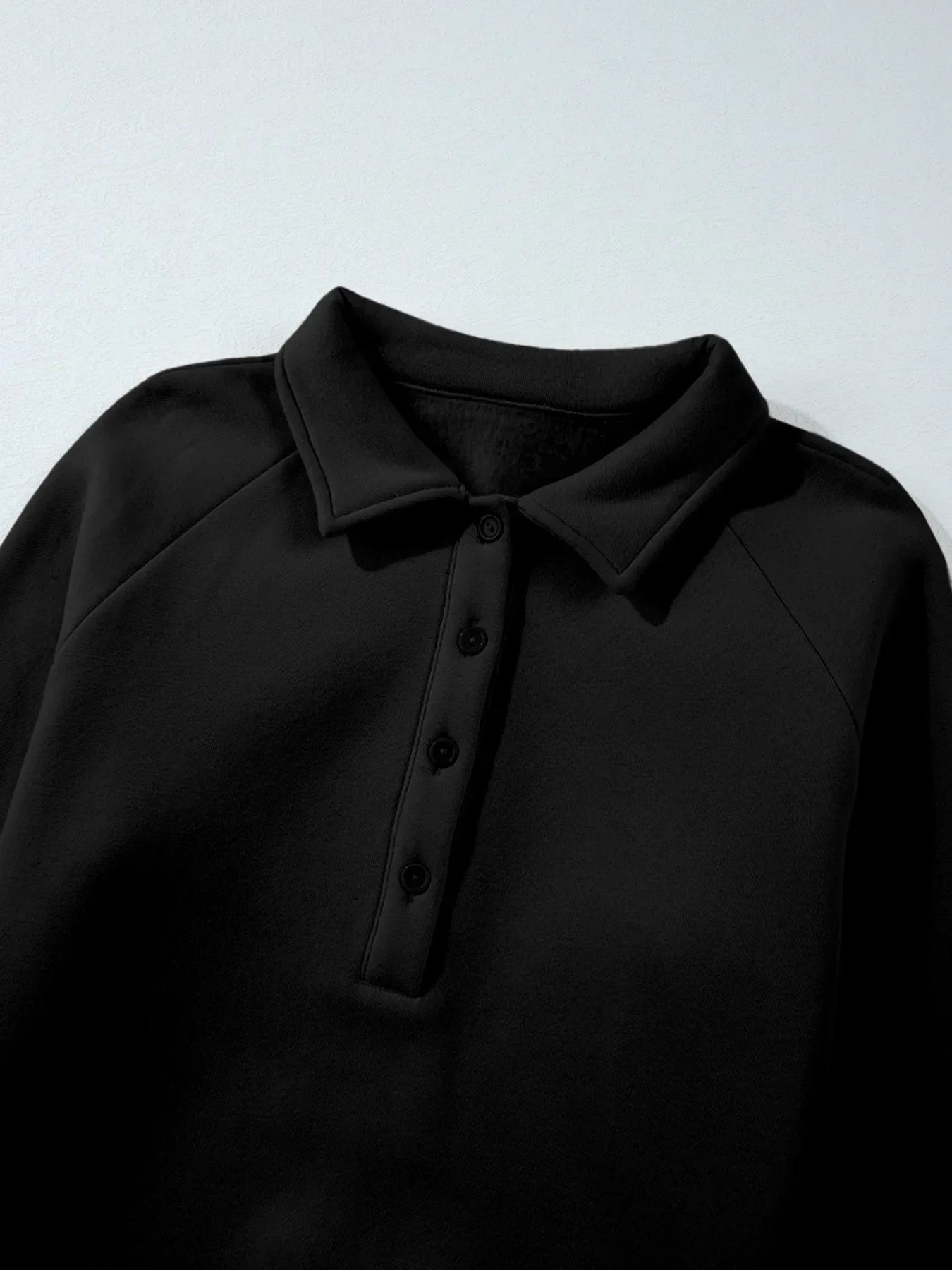 Collared Sweatshirt