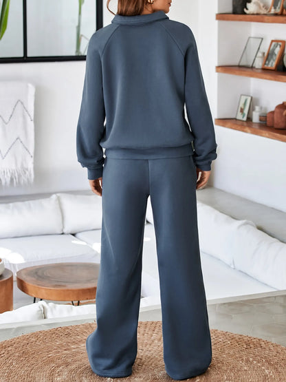 Collared Sweatshirt