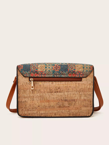 Vintage Pattern PU Leather