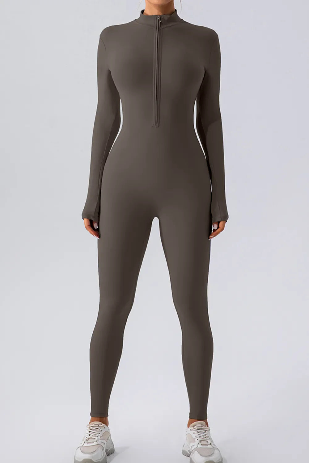 Half Zip Mock Neck