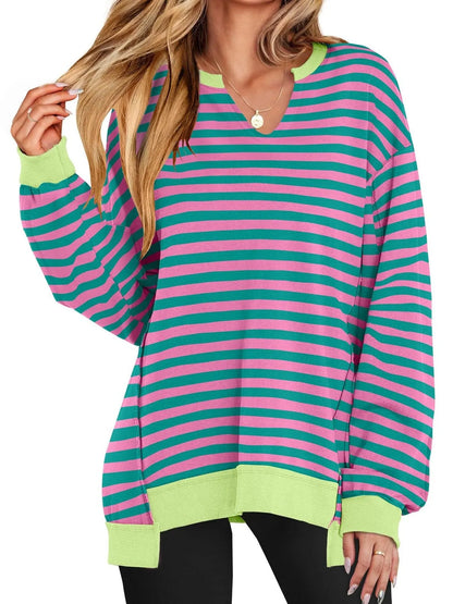 Notched Long Sleeve