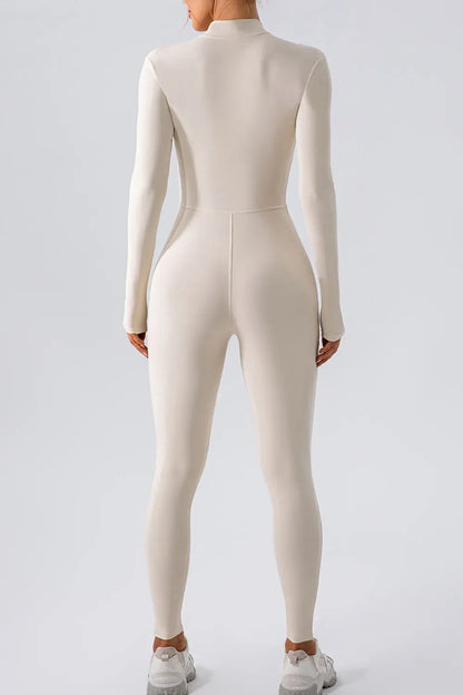 Half Zip Mock Neck