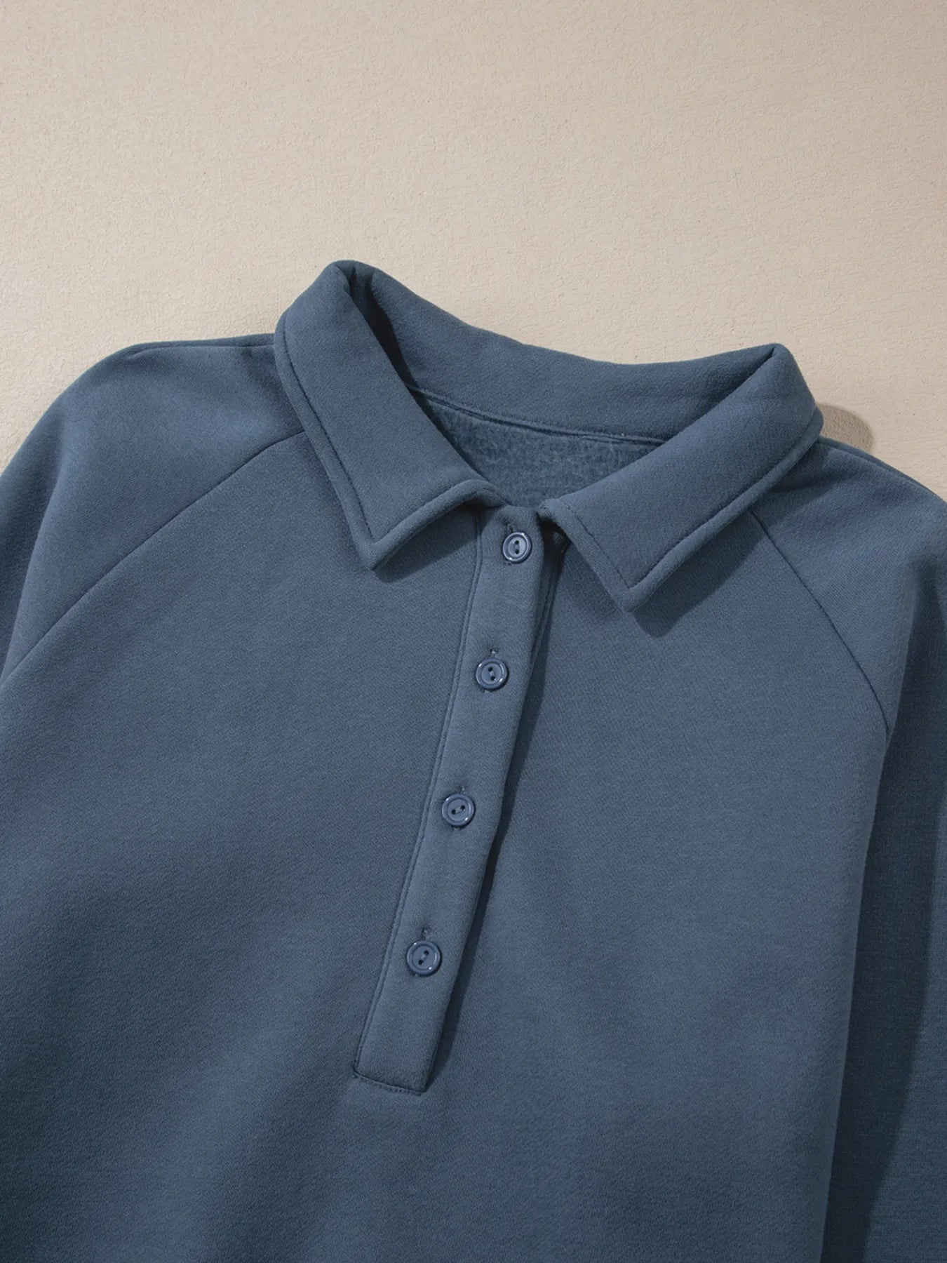 Collared Sweatshirt