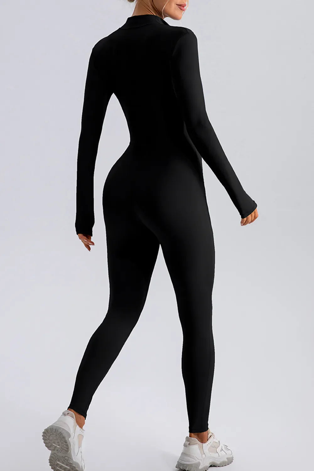Half Zip Mock Neck