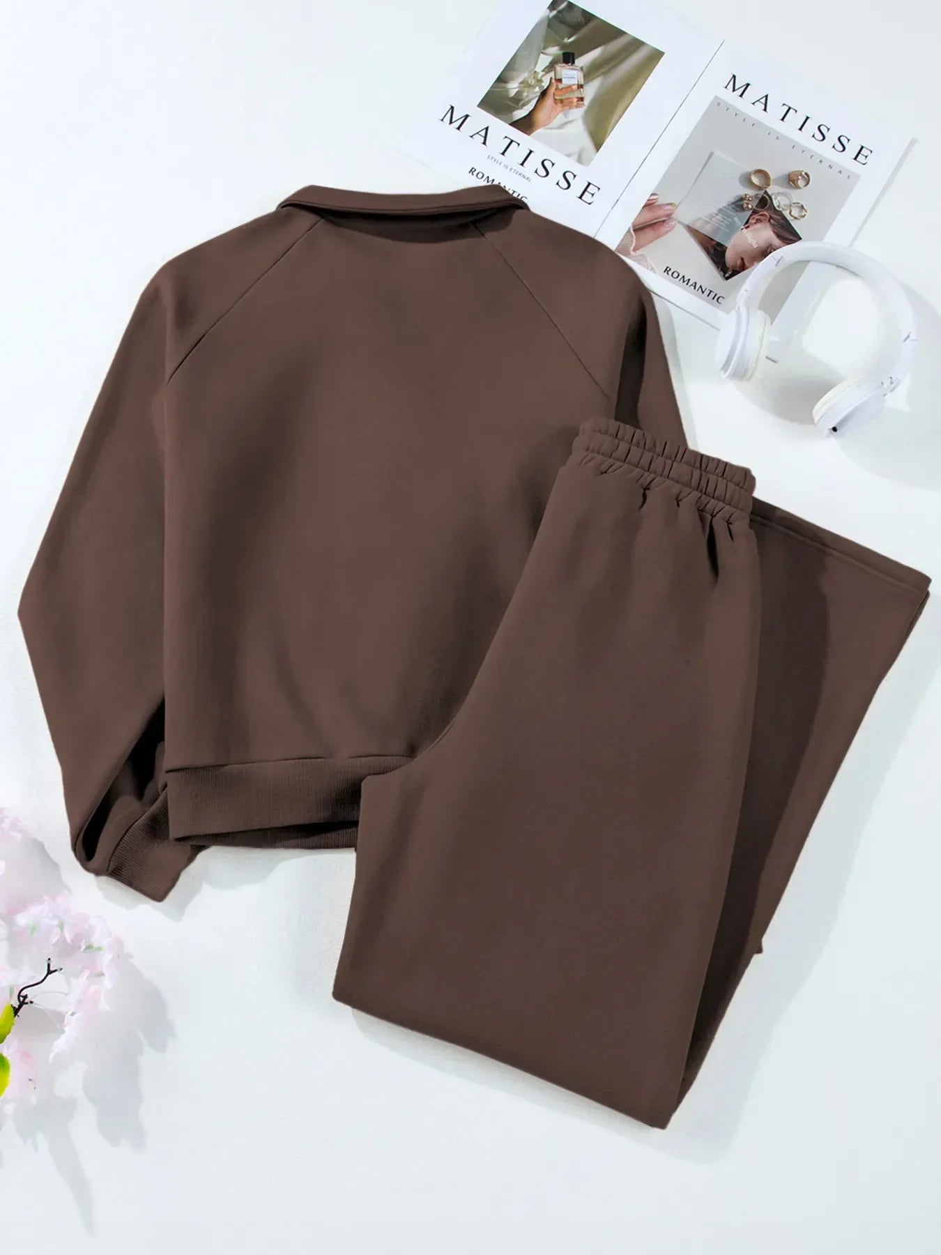 Collared Sweatshirt