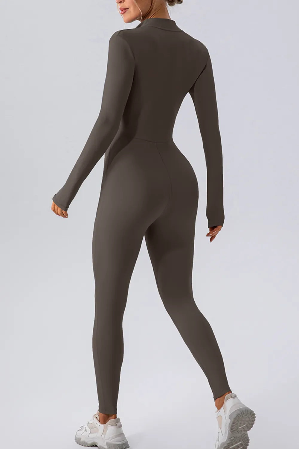 Half Zip Mock Neck