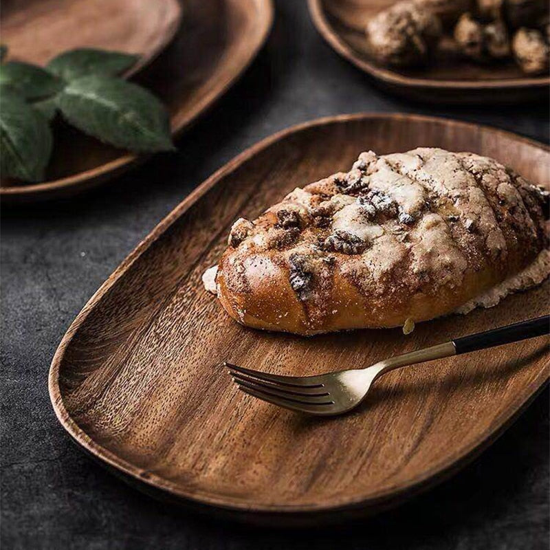 Wood Tableware Set