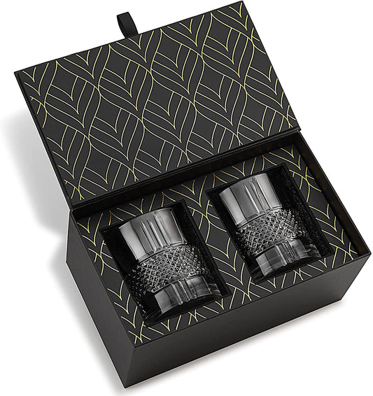 The Eco Crystal Collection - Reserve Whiskey Glass Edition in elegant gift box.