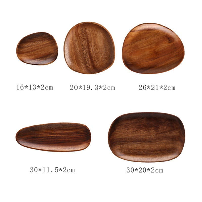 Wood Tableware Set