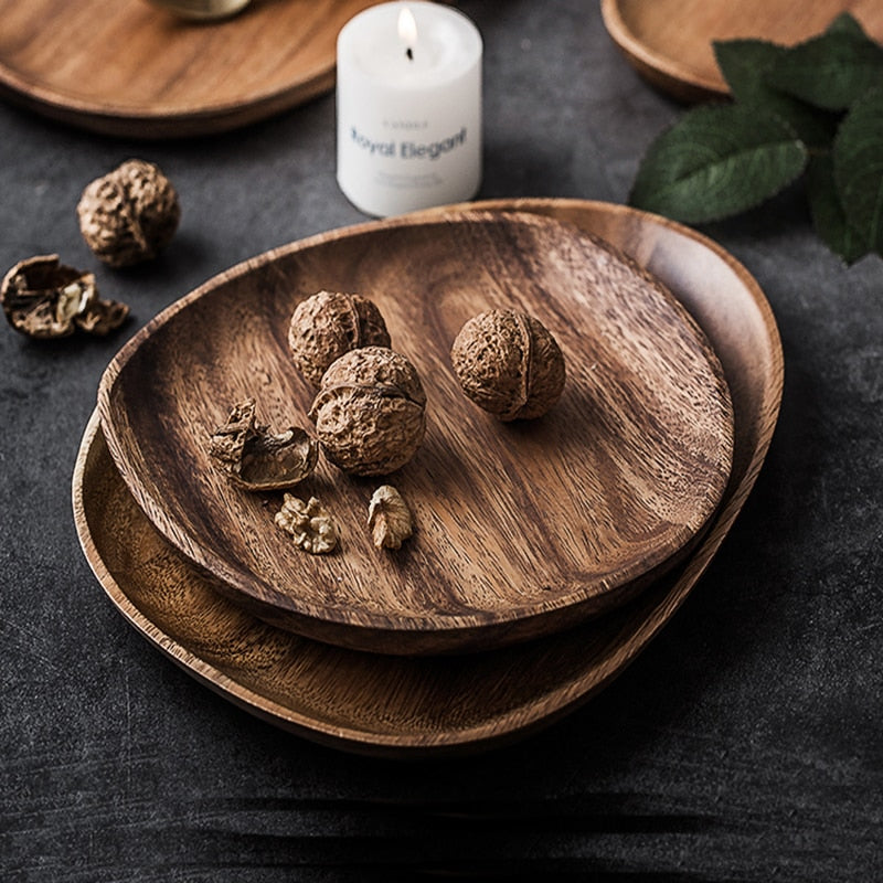 Wood Tableware Set