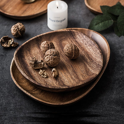 Wood Tableware Set