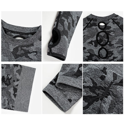 Women Yoga Set Seamless Sport Suit
