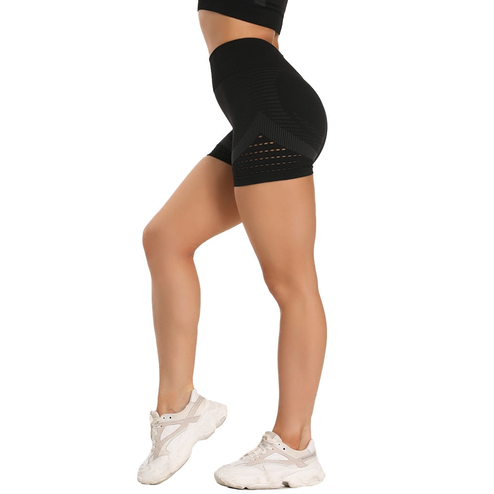 Summer Yoga High Waist Shorts