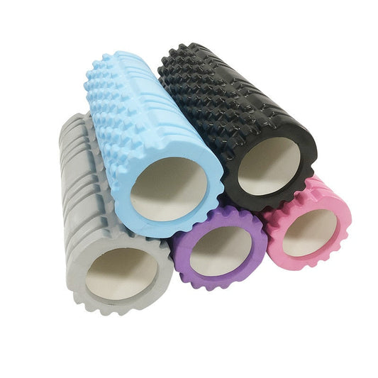Mini Size Yoga Column Foam Roller in various colors for targeted muscle care and fitness recovery.